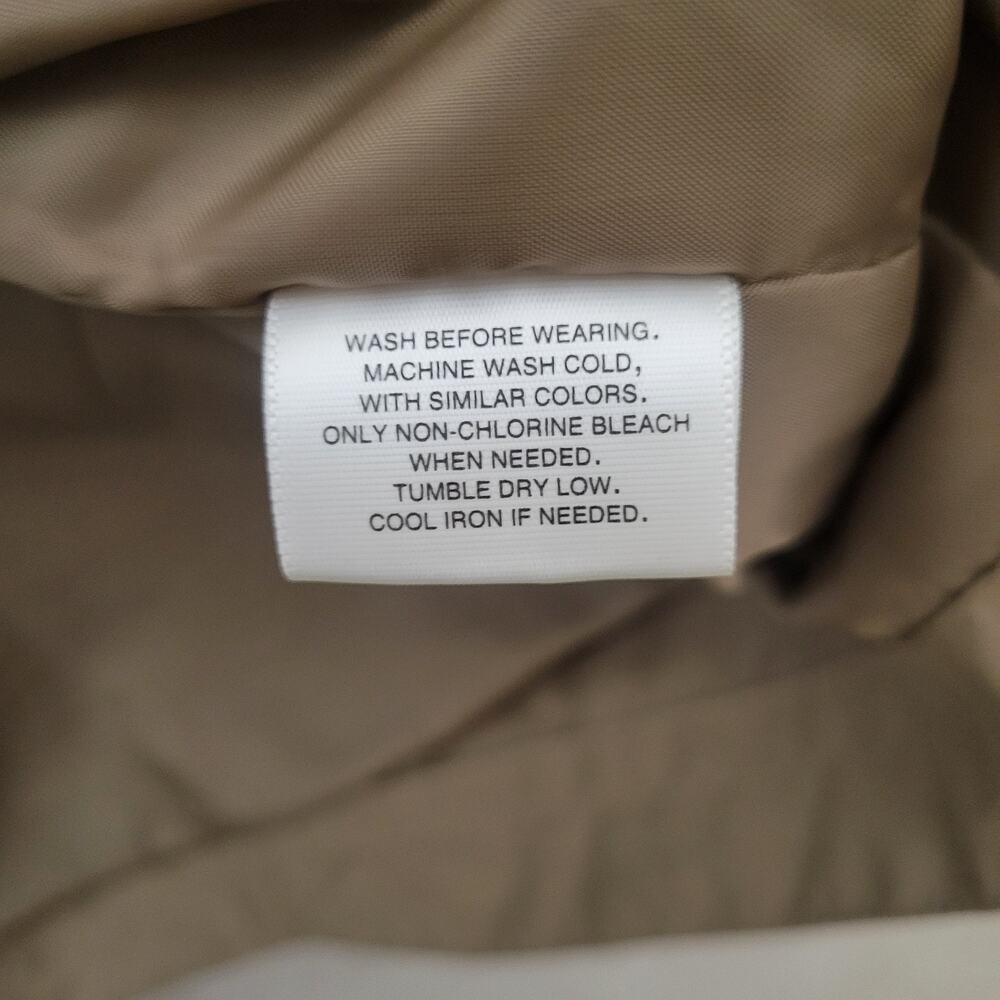 Vintage Route 66 Jacket Mens Size Medium Khaki Military Style Full Zip Retro - Picture 6 of 10